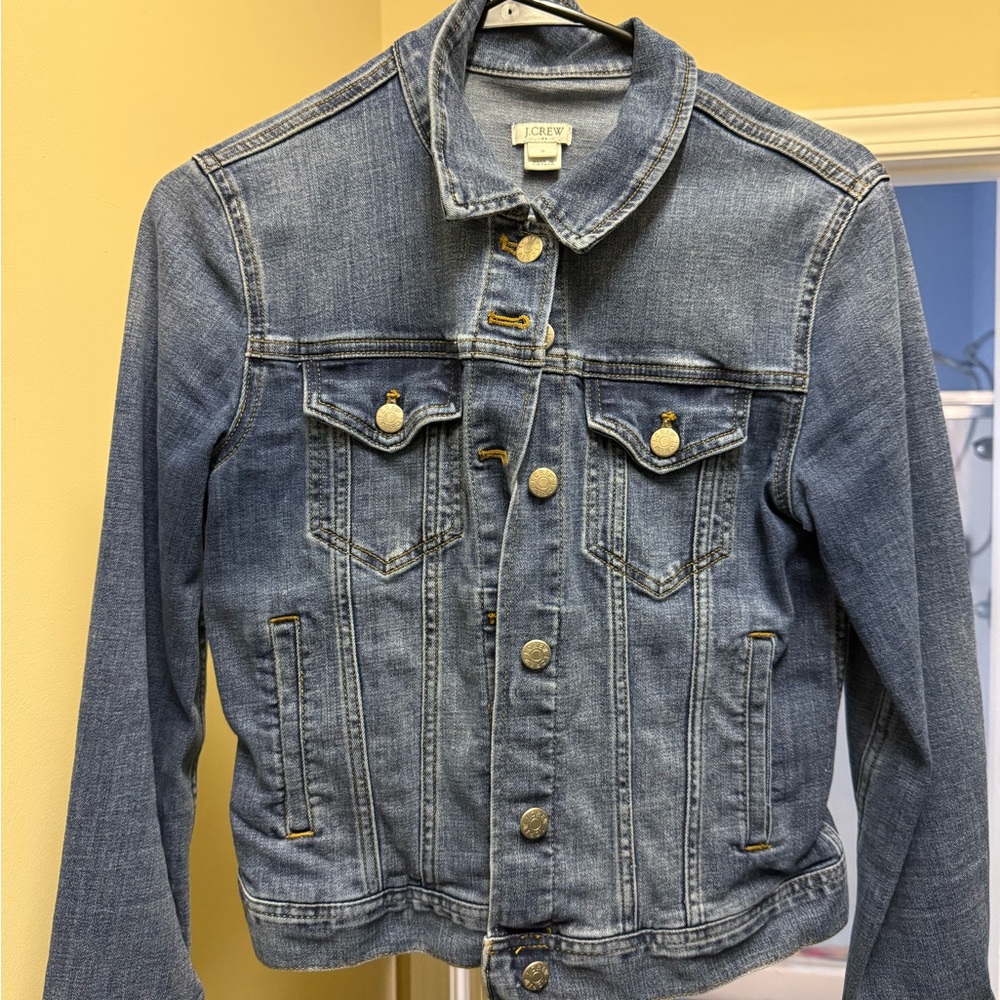 J. Crew Classic Blue Denim Jacket